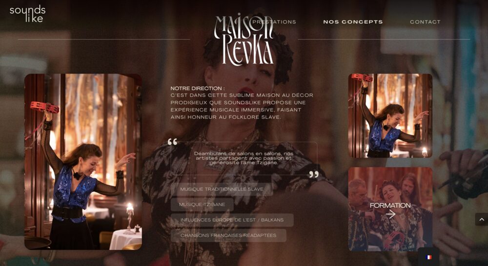 La signature immersive